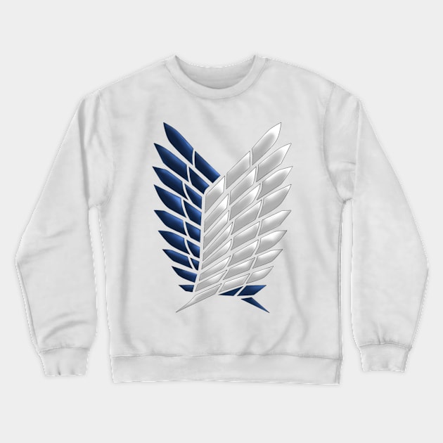 Attack on titans 3 ( wings of freedom ) Crewneck Sweatshirt by Invisibleman17